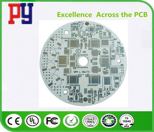 Panneau flexible de carte PCB de l'or Fr4 LED d'immersion 2 couches de carte de vert de masque de soudure